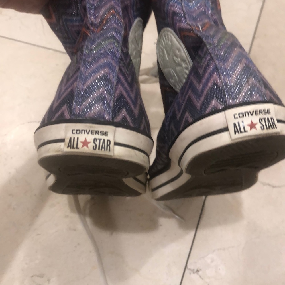 Missoni Converse high tops - Picture 7 of 8